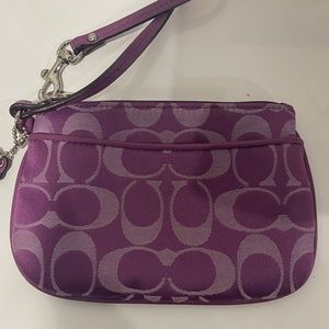 Coach wristlet